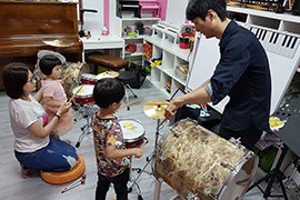 台南幼兒音樂律動兒童爵士鼓課程