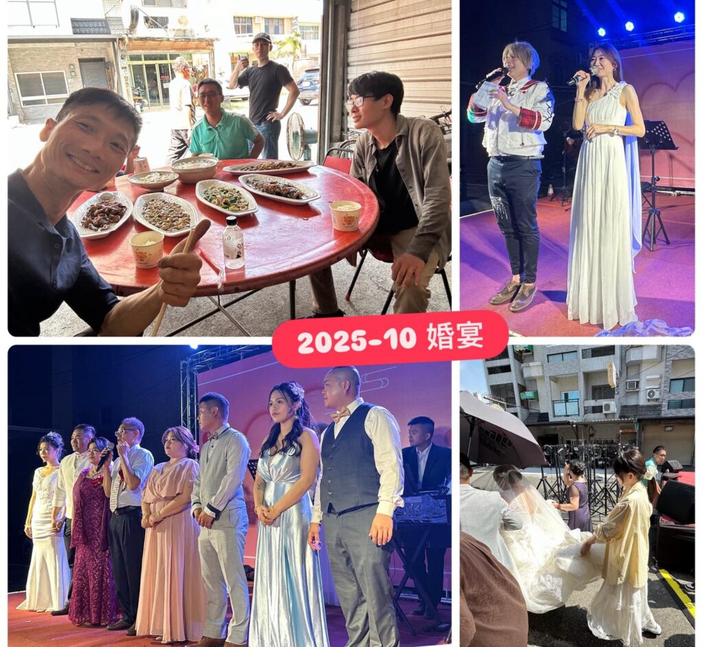 台南燈光音響舞台活動流程實錄:50桌婚宴場的人員&設備安排參考 | 報價透明、費用合理 - 魷魚Ken創意音樂.爵士鼓